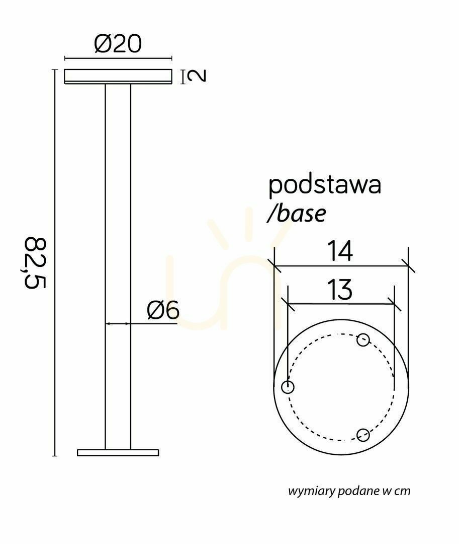 Zeige Stehleuchte RONDO II RO-825 Stehleuchte RONDO II RO-825
