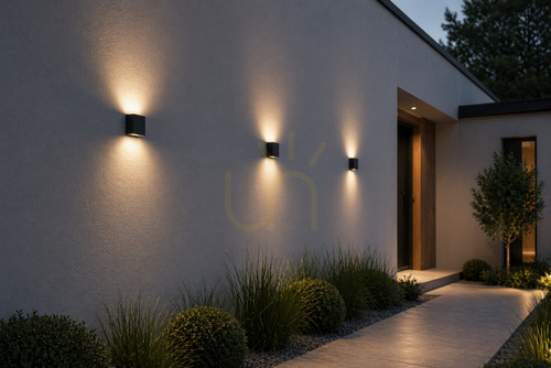 Prüfen NORLYS NORA 2464AL LED-Außenwandleuchte IP65 grau DALI2