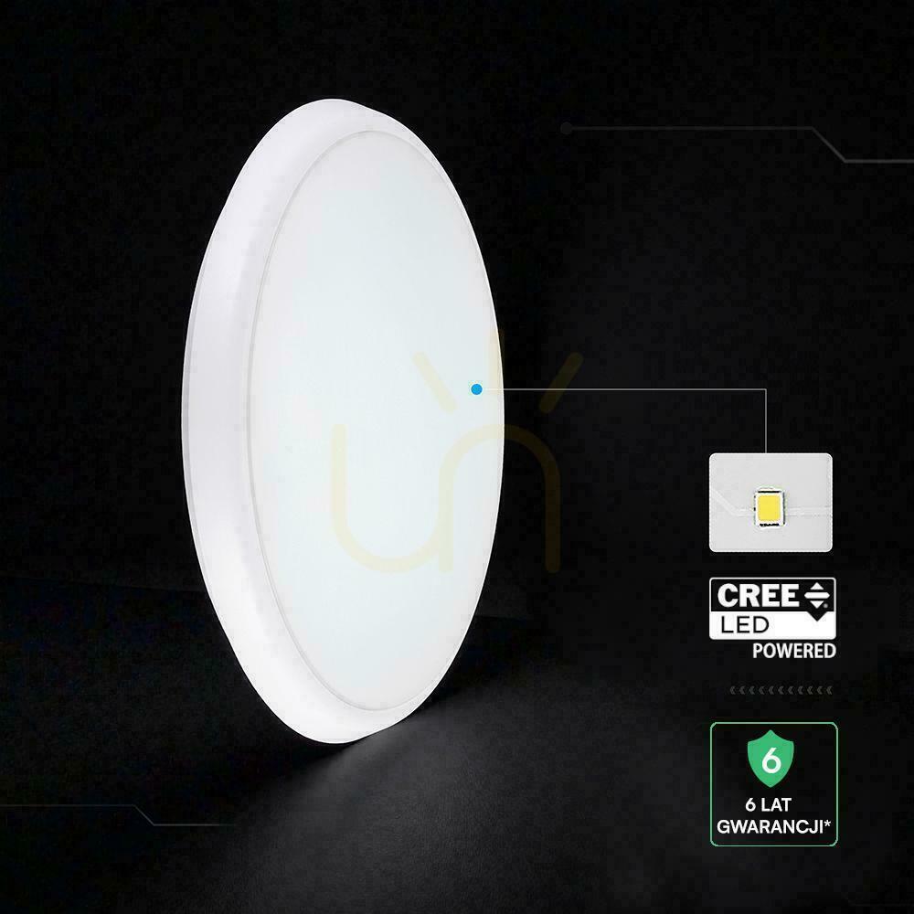 Aussicht Deckenleuchte V-TAC 40W LED CREE CHIP Bewegungssensor Leistungs- und Farbsteuerung 5in1 IP65 VT-8179 4400lm 6 Jahre Garantie Deckenleuchte V-TAC 40W LED CREE CHIP Bewegungssensor Leistungs- und Farbsteuerung 5in1 IP65 VT-8179 4400lm 6 Jahre Garantie