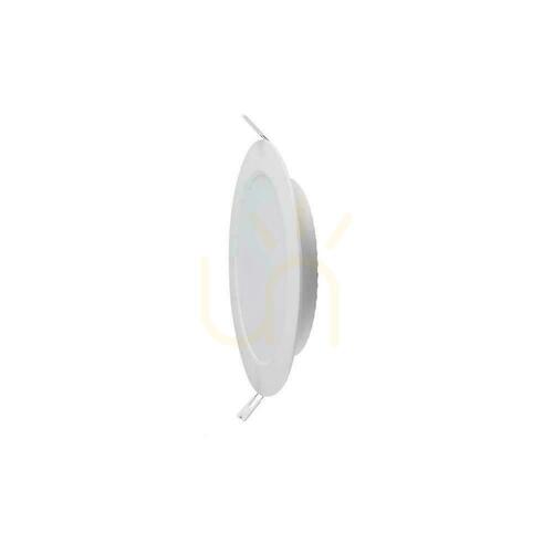 Prüfen V-TAC 6W LED CREE CHIP Einbaudownlight Panel rund 120x28mm VT-61006CCT 630lm 6 Jahre Garantie