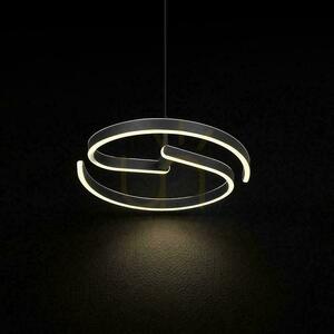 V-TAC Pendelleuchte 25W LED Spirale fi40cm schwarz VT-84045 4000K 3250lm 1 V-TAC Pendelleuchte 25W LED Spirale fi40cm schwarz VT-84045 4000K 3250lm small 1