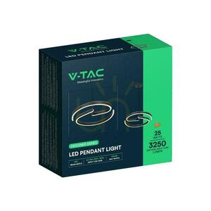 V-TAC Pendelleuchte 25W LED Spirale fi40cm schwarz VT-84045 4000K 3250lm 2 V-TAC Pendelleuchte 25W LED Spirale fi40cm schwarz VT-84045 4000K 3250lm small 2