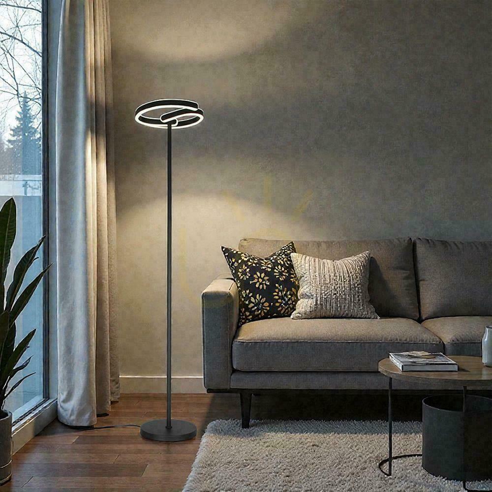 Zeige V-TAC 25W Lenker Stehleuchte fi30cm x 140cm schwarz VT-84048 4000K 3250lm V-TAC 25W Lenker Stehleuchte fi30cm x 140cm schwarz VT-84048 4000K 3250lm