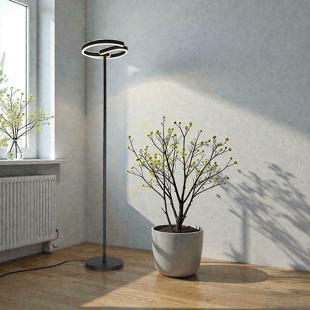 Prüfen V-TAC 25W Lenker Stehleuchte fi30cm x 140cm schwarz VT-84048 4000K 3250lm V-TAC 25W Lenker Stehleuchte fi30cm x 140cm schwarz VT-84048 4000K 3250lm
