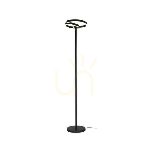 Prüfen V-TAC 25W Lenker Stehleuchte fi30cm x 140cm schwarz VT-84048 4000K 3250lm