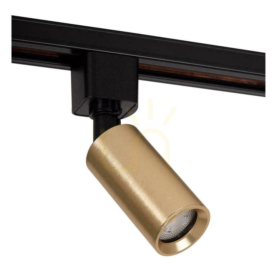 Aussicht Schienenstrahler Lucide TRACK 09960/01/02 Gold Aluminium MR11 einphasig Schienenstrahler Lucide TRACK 09960/01/02 Gold Aluminium MR11 einphasig