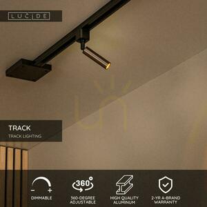 Schienenstrahler Lucide TRACK braun Aluminium 1-phasig 09961/01/97 small 2