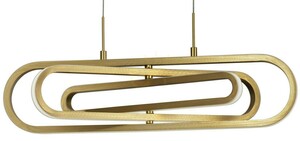 LED-Pendelleuchte HOYO Luces Exclusivas LE41399 gold 64 cm small 1