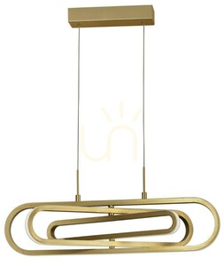 LED-Pendelleuchte HOYO Luces Exclusivas LE41399 gold 64 cm small 0