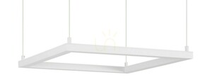 Weiße LED-Pendelleuchte Luces Exclusivas JAEN LE41430, 50 cm small 1