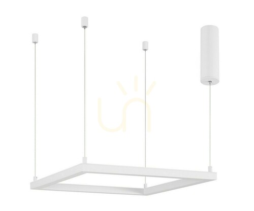 Prüfen Weiße LED-Pendelleuchte Luces Exclusivas JAEN LE41430, 50 cm