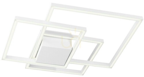 Prüfen LED-Deckenleuchte Luces Exclusivas PASO LE41452 weiß 46 cm 25 W