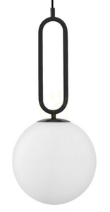 Luces Exclusivas PINTO LE41766 Pendelleuchte, weiß und schwarz, 25 cm, E27 small 1