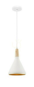 Luces Exclusivas MURCIA LE42108 Pendelleuchte, weiß, Aluminium, 18 cm, E27 small 0