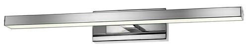 Prüfen Badezimmer-Wandleuchte Luces Exclusivas JAMUNDI LE42413, Chrom, 49 cm, LED 12 W 874 lm 3000 K, IP44