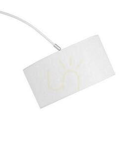 Luces Exclusivas PALPALA LE42525 Bogenstehleuchte, weiß, E27, 180 cm small 1