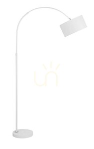 Luces Exclusivas PALPALA LE42525 Bogenstehleuchte, weiß, E27, 180 cm small 0