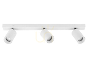 Weiße Deckenleuchte mit drei Spots CLORINDA Luces Exclusivas LE61468 GU10 small 1