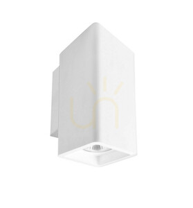 Gips-Wandleuchte Luces Exclusivas COQUIMBO LE61488 weiß 2×GU10 25 cm small 1