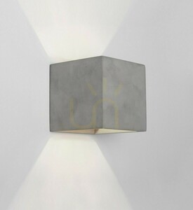 Beton-Wandleuchte Luces Exclusivas BALCARCE LE61511 grau 11,5 cm G9 small 1