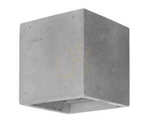 Beton-Wandleuchte Luces Exclusivas BALCARCE LE61511 grau 11,5 cm G9 small 0