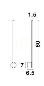 TUNJA Wandleuchte von Luces Exclusivas LE42605 small 4