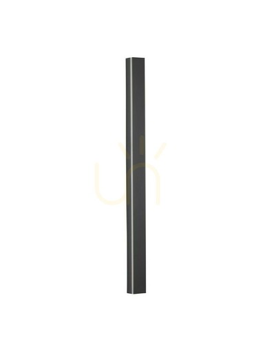 Prüfen Lineare Wandleuchte Luces Exclusivas CERRO LE42611 schwarz matt LED 29 W 1200 lm 3000 K 80 cm