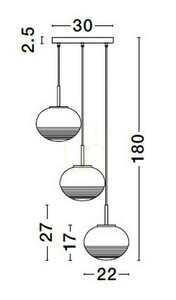 HAINA Pendelleuchte von Luces Exclusivas LE42646 small 4