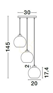 REPOS Luces Exclusivas Pendelleuchte LE42650 3 REPOS Luces Exclusivas Pendelleuchte LE42650 small 3