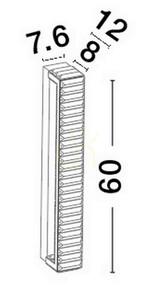 BAUTA Wandleuchte von Luces Exclusivas LE42673 small 5