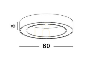 Plafond CLARO Luces Exclusivas LE42685 small 5