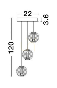 CANA Luces Exclusivas Pendelleuchte LE42692 4 CANA Luces Exclusivas Pendelleuchte LE42692 small 4