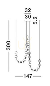 CANA Luces Exclusivas Pendelleuchte LE42697 small 5