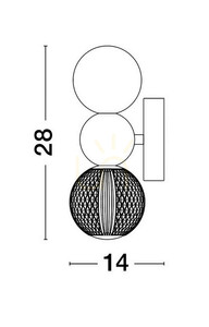 PONCE Wandleuchte von Luces Exclusivas LE42705 5 PONCE Wandleuchte von Luces Exclusivas LE42705 small 5