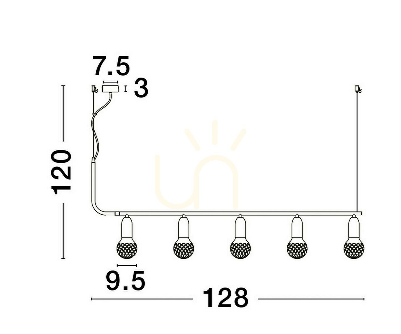 Zeige BANI Luces Exclusivas Pendelleuchte LE42716 BANI Luces Exclusivas Pendelleuchte LE42716