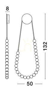 MOCA Luces Exclusivas Wandleuchte LE42725 3 MOCA Luces Exclusivas Wandleuchte LE42725 small 3