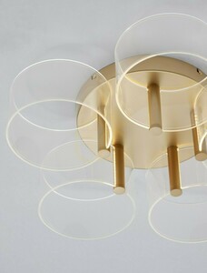Deckenleuchte Luces Exclusivas TUNAS LE42742 LED 28 W Gold small 1