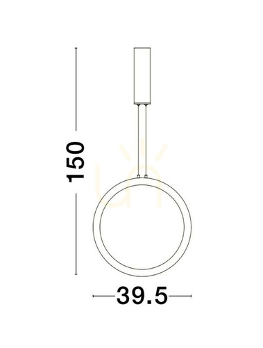 Prüfen AUTLAN Luces Exclusivas Pendelleuchte LE42771