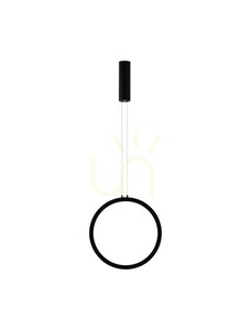 Pendelleuchte AUTLAN Ring LED 39,5 cm schwarz Luces Exclusivas LE42771 small 0