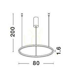 TOLUCA Luces Exclusivas Pendelleuchte LE42778 small 2