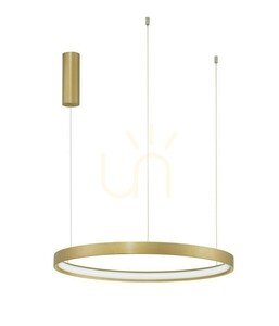 LED-Pendelleuchte ZACAPU Luces Exclusivas LE42790, gebürstetes Gold, 60 cm small 0