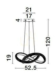 AMECA Luces Exclusivas Pendelleuchte LE42816 small 3