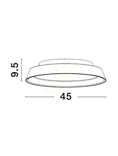 Prüfen CHALCO Luces Exclusivas Plafond LE42830