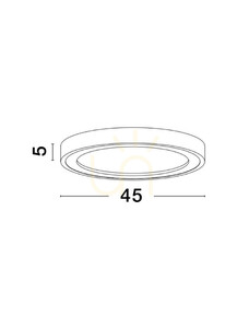Plafond COMITAN Luces Exclusivas LE42838 small 1