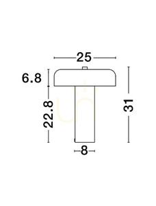 MORELIA Tischleuchte von Luces Exclusivas LE42880 small 2