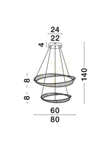 BAUTA Luces Exclusivas Pendelleuchte LE42914 small 2