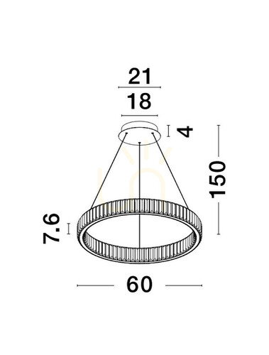 Prüfen BAUTA Luces Exclusivas Pendelleuchte LE42915