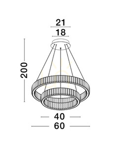 BAUTA Luces Exclusivas Pendelleuchte LE42917 small 2