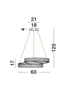SINALOA Luces Exclusivas Pendelleuchte LE42925 small 2