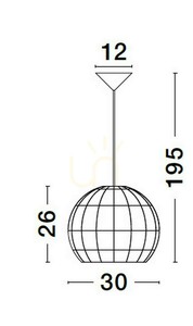 REYNOSA Luces Exclusivas Pendelleuchte LE42945 small 3